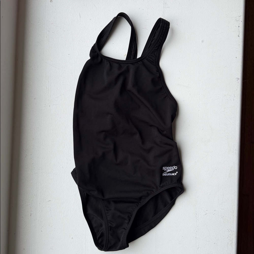 Speedo Black One-Piece Swimsuit
